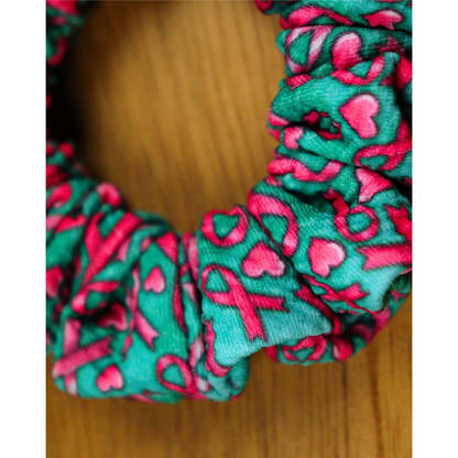 Pink Strength (pink/teal ribbons)