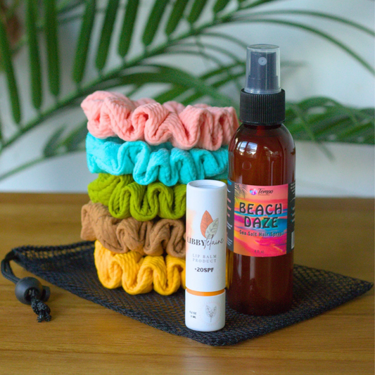 BEACH BAG #2 (5 Pack/Beach Daze Hair Spray/SPF Lip Balm) (9989192974653)