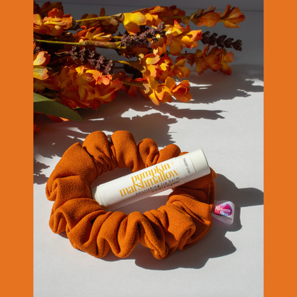 Fall Treats #2 (Scrunchie & Lip Balm)