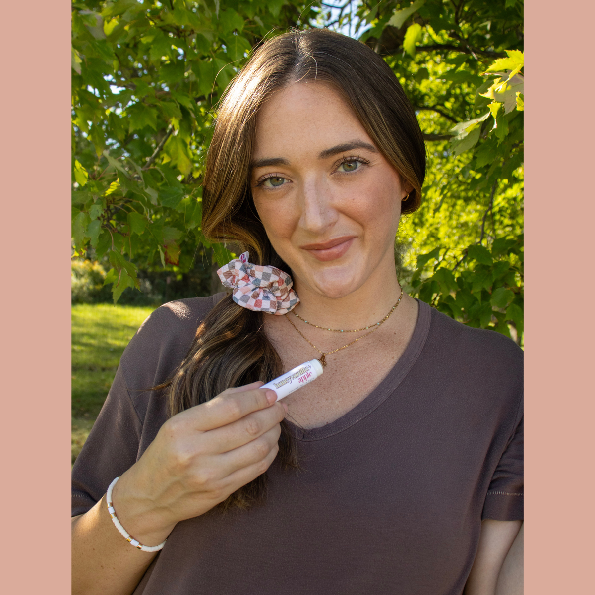 Fall Treats #1 (Scrunchie & Lip Balm)